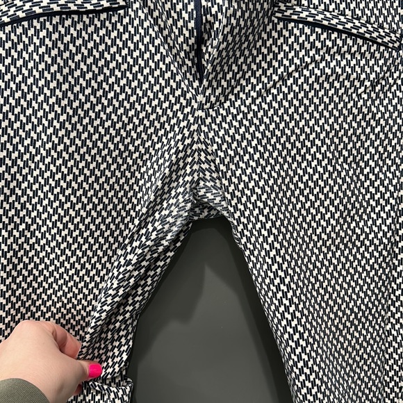 Gap Ankle length blue and white pants - Picture 5 of 8
